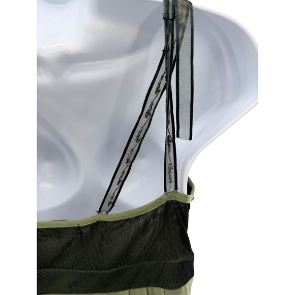 VTG Babydoll Fairy Whimsy Peppe Peluso Embellished Sheer Mesh Mini Dress M - Picture 6 of 11